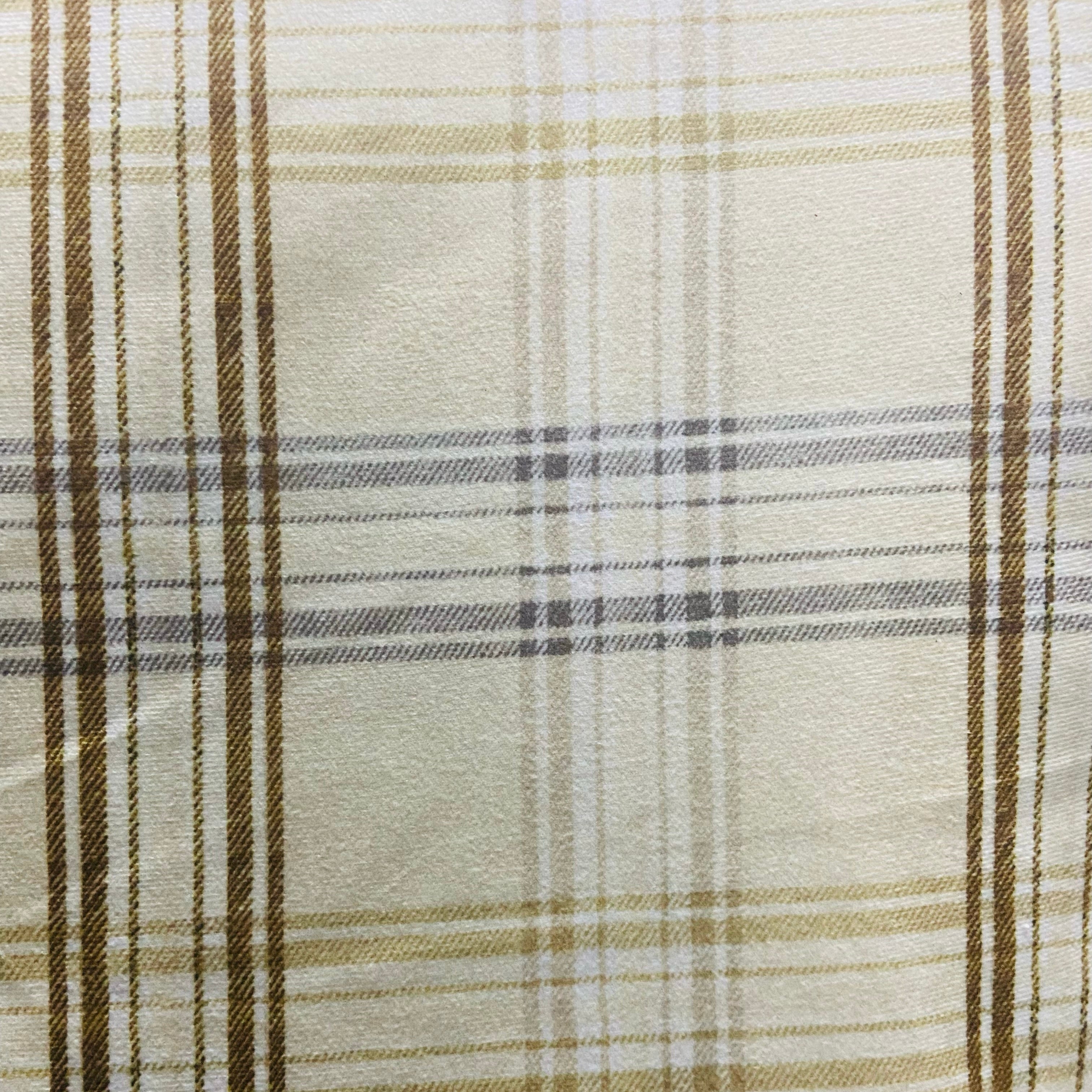 Velvet in Tartan Plaid  Upholstery & Sofa