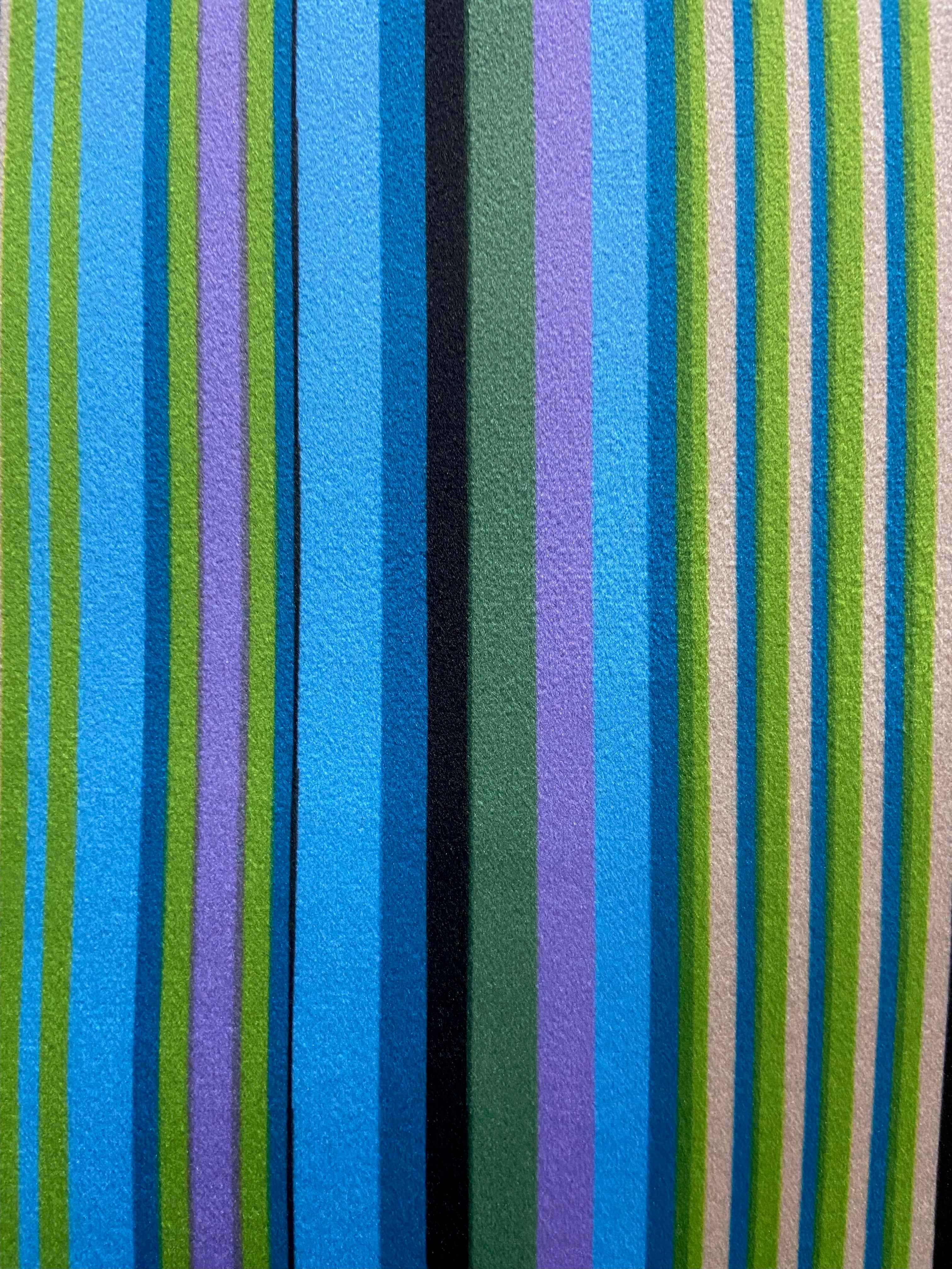 Velvet in Striped Upholstery & Cushions