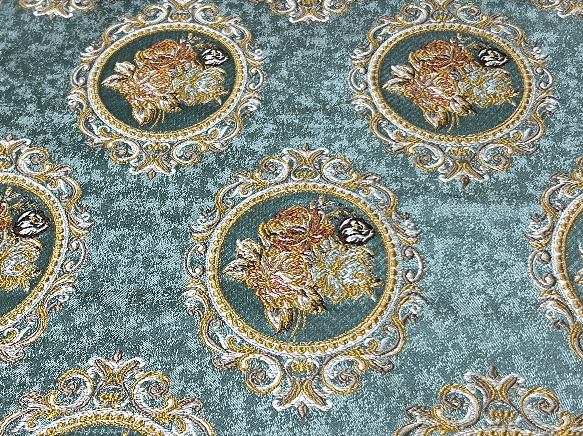 Jacquard in Victorian Mirror Floral - Dining Chairs (Heritage Bloom)