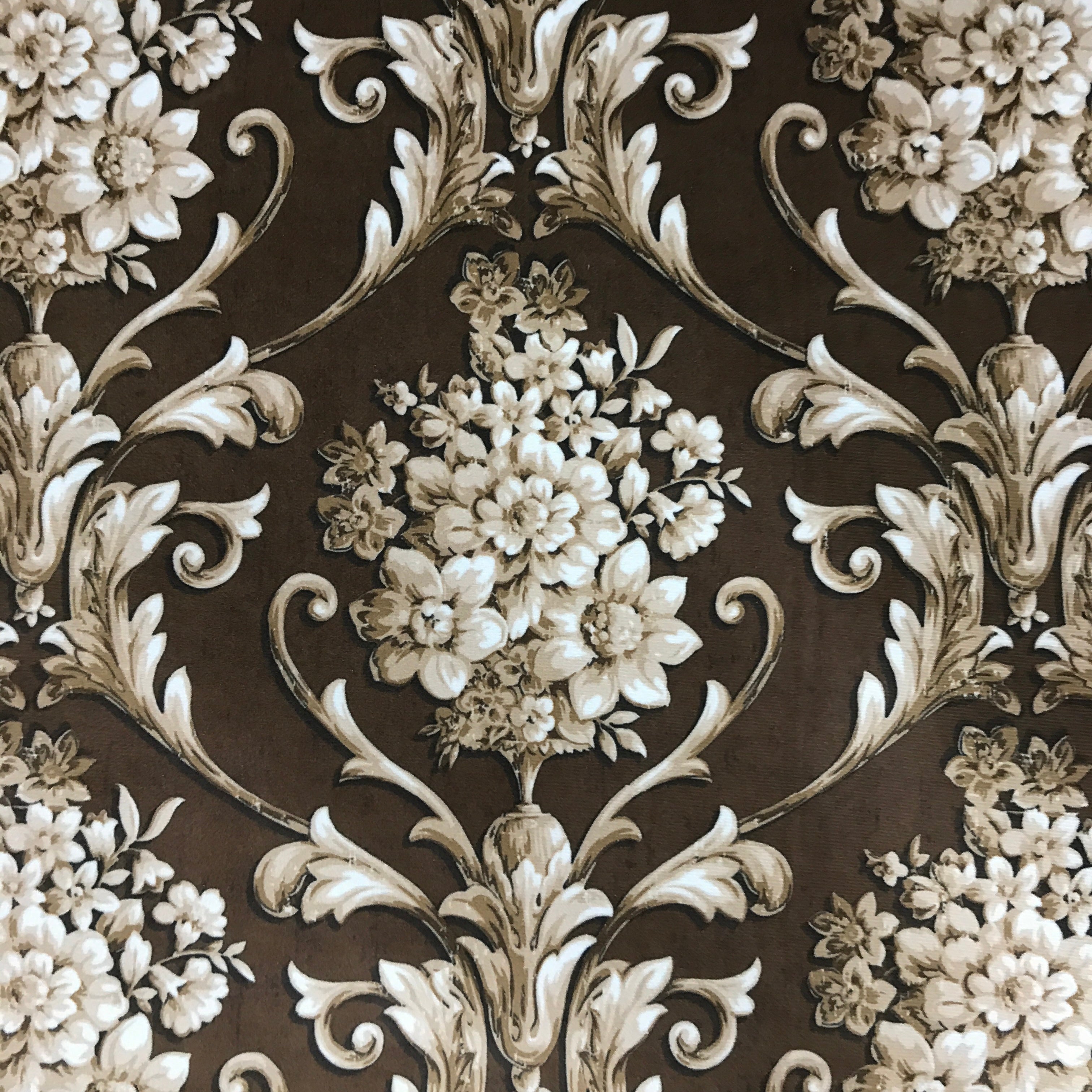 Velvet in Damask Cushion Covers