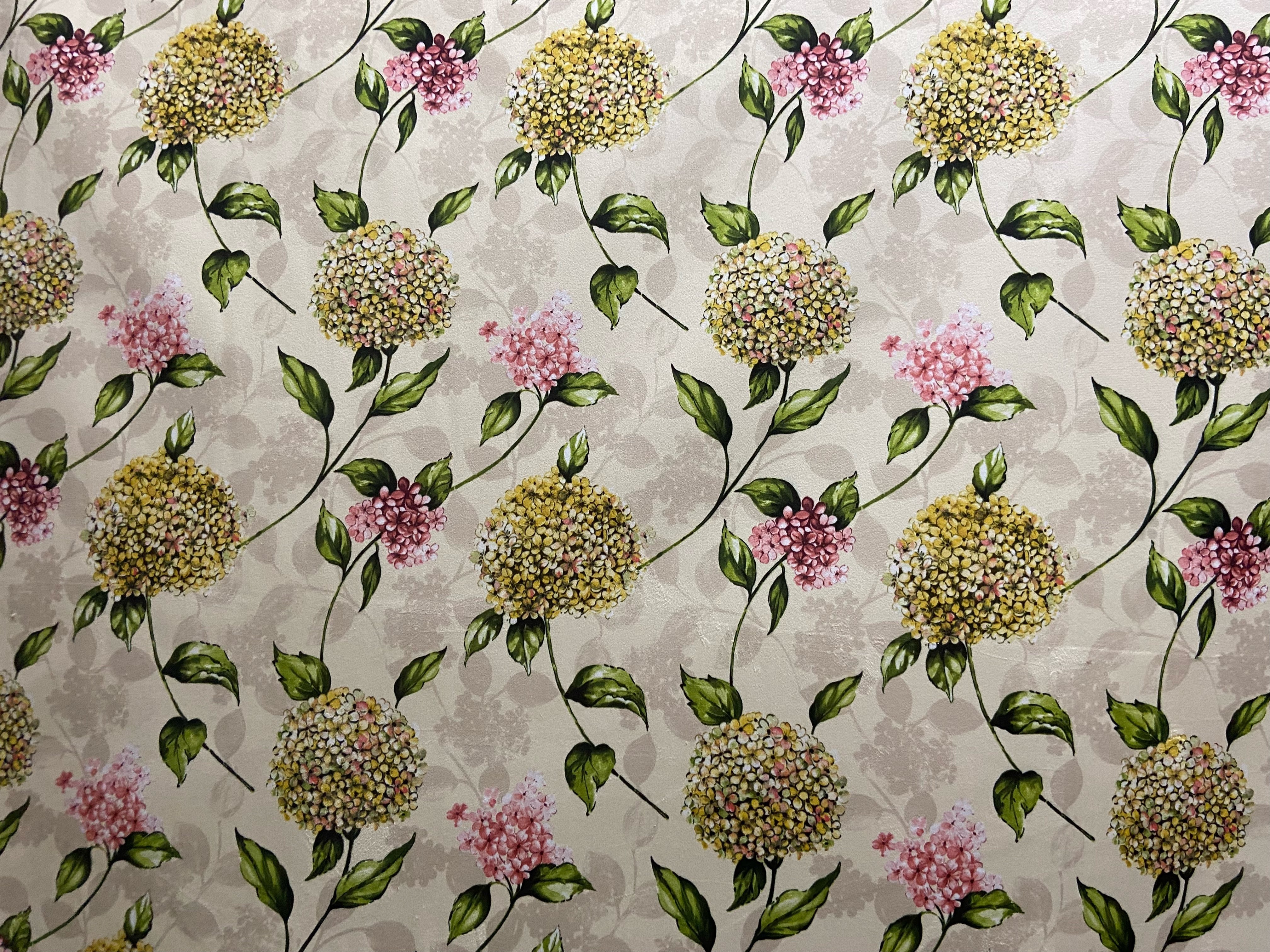 Velvet in Floral Upholstery & Curtains