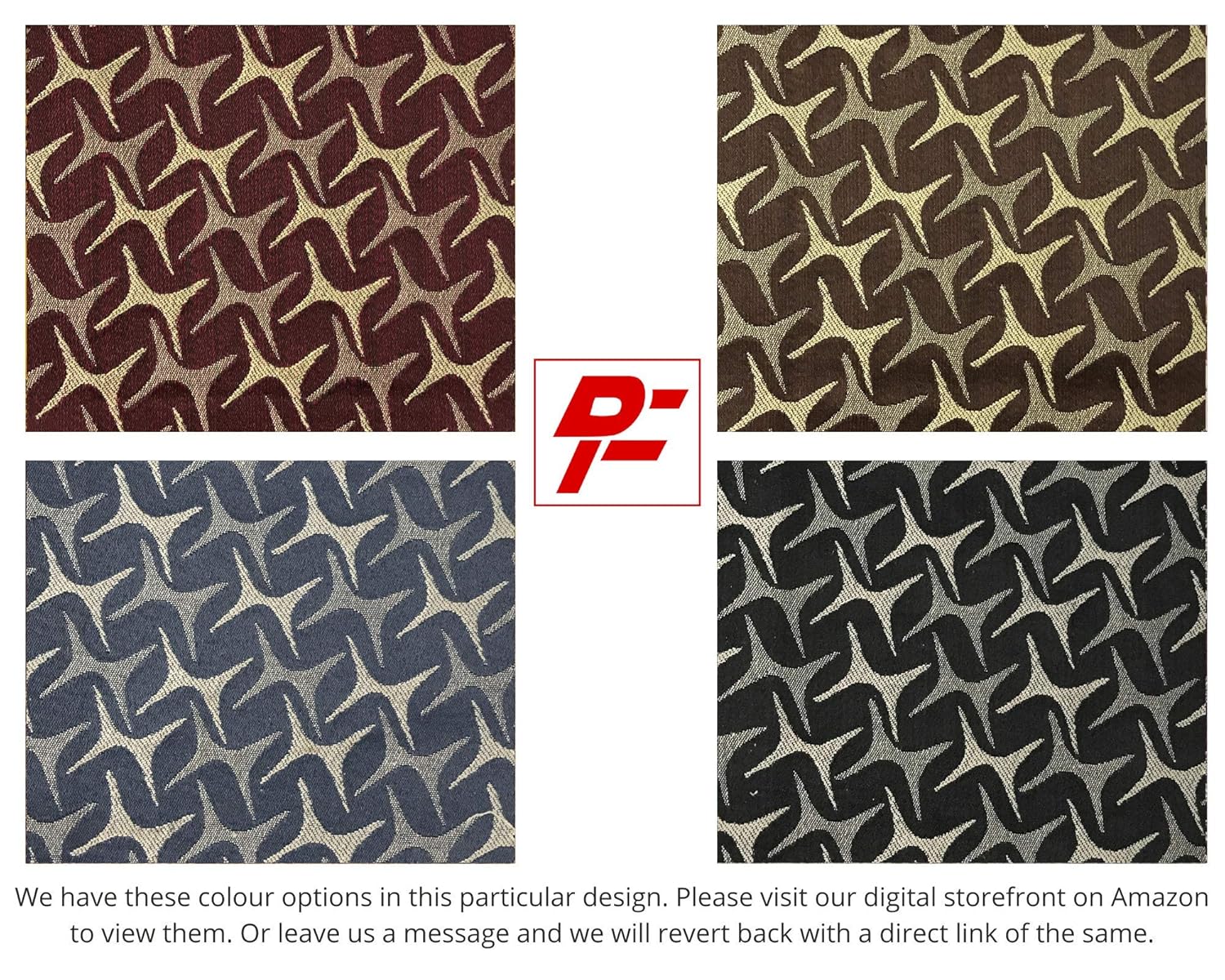Jacquard in Geometric – Upholstery & Curtains (Contempo Grid)