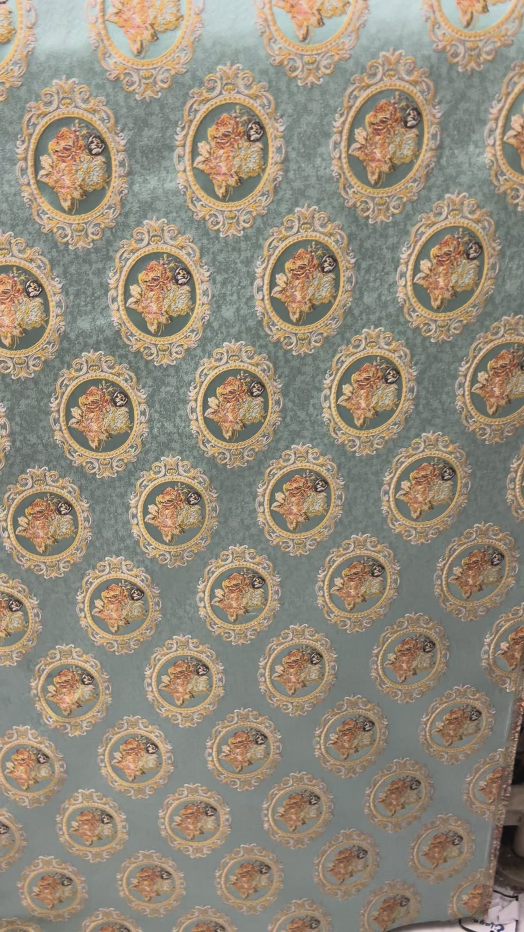 Jacquard in Victorian Mirror Floral - Dining Chairs (Heritage Bloom)
