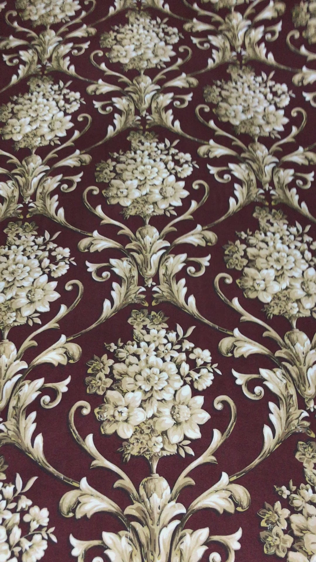 Velvet in Damask Cushion Covers