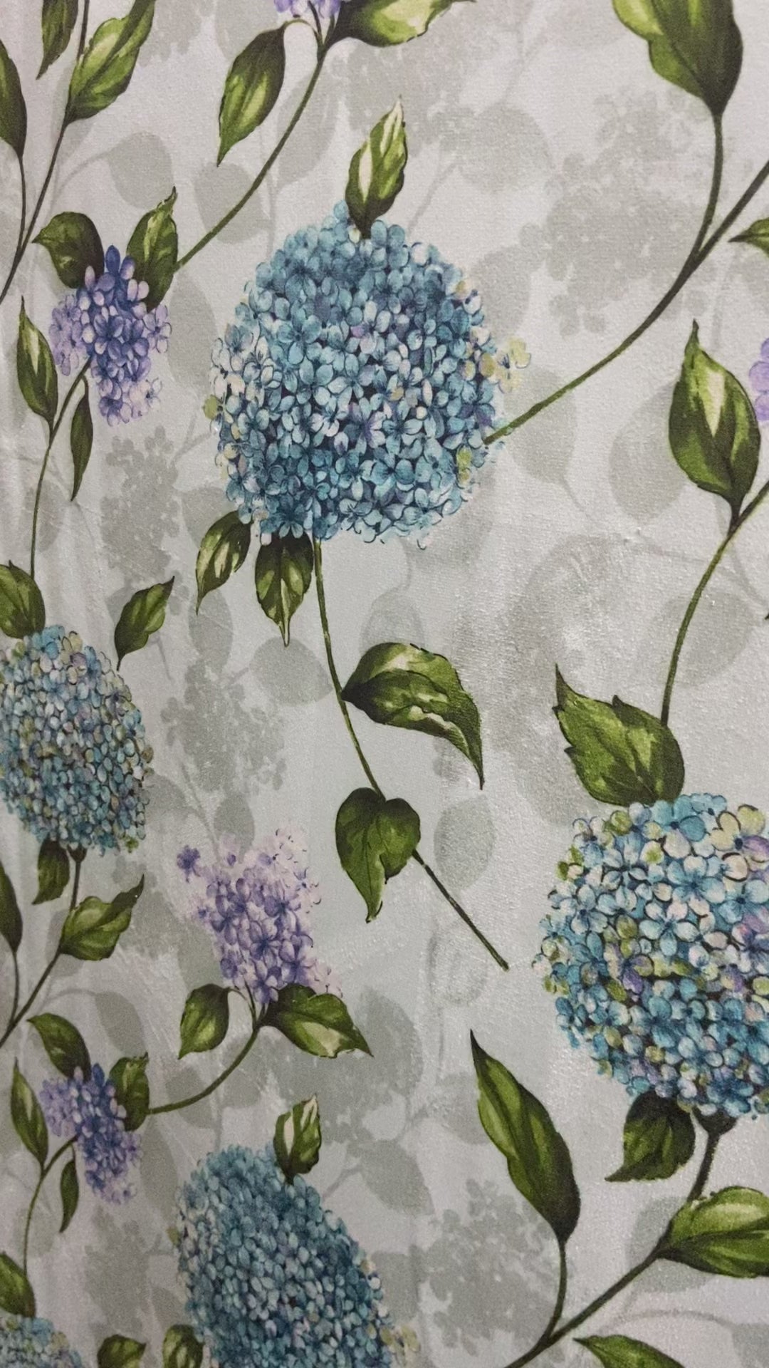 Velvet in Floral Upholstery & Curtains