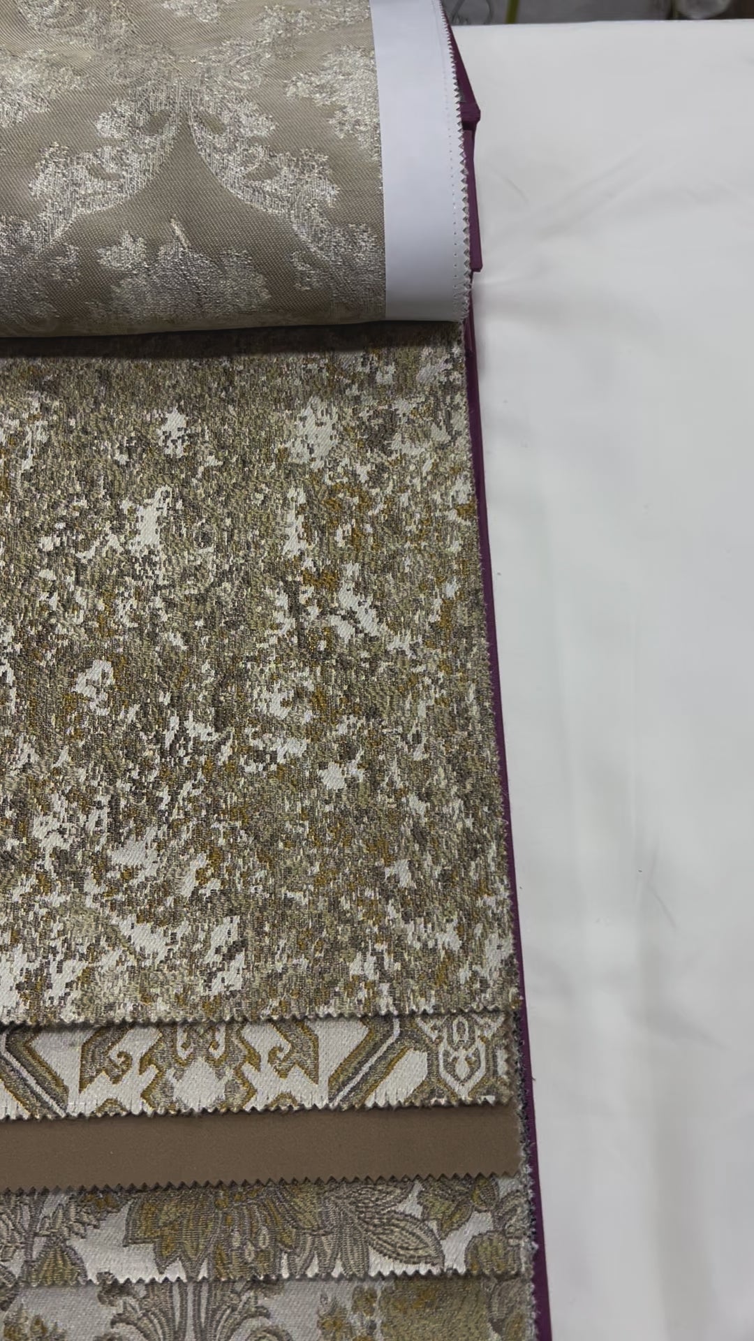 Jacquard Brocade in Abstract – Ideal for Upholstery & Curtains (Vintage Weave)