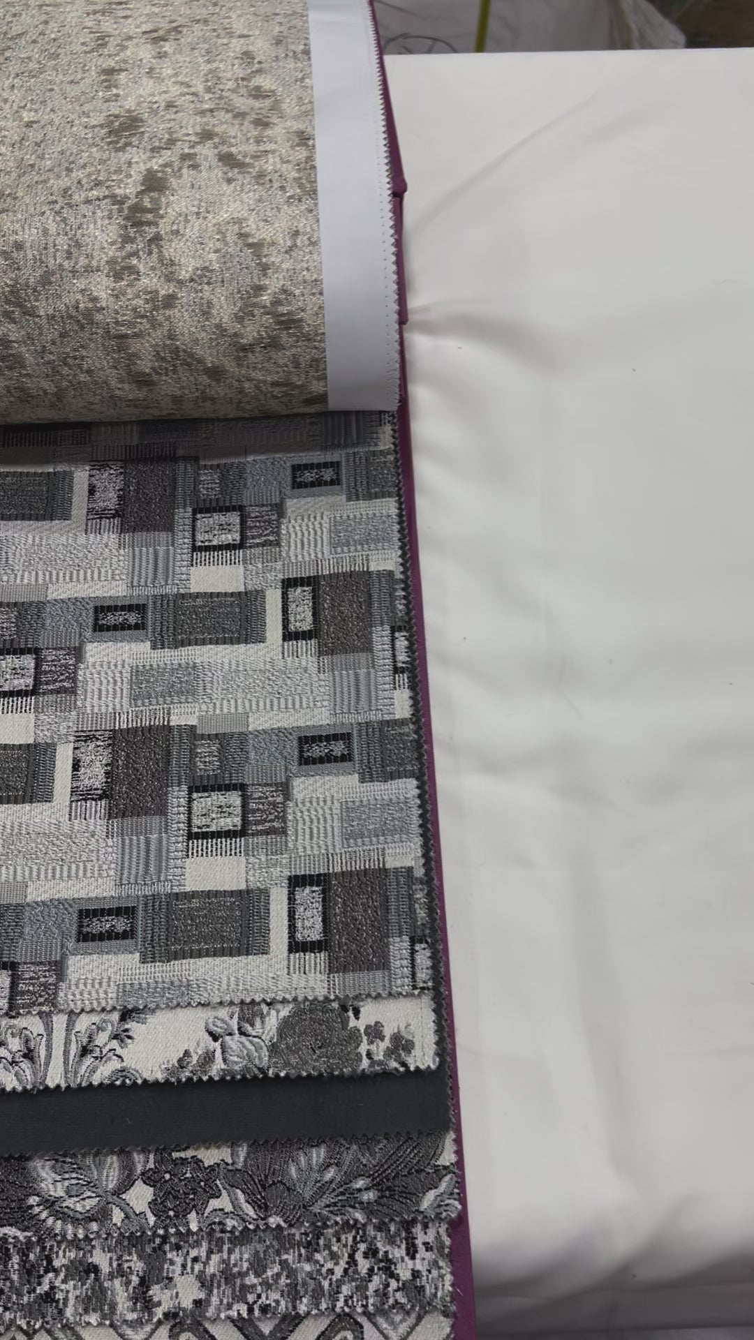Jacquard Brocade in Abstract Rug – Ideal for Upholstery (Antique Charm)