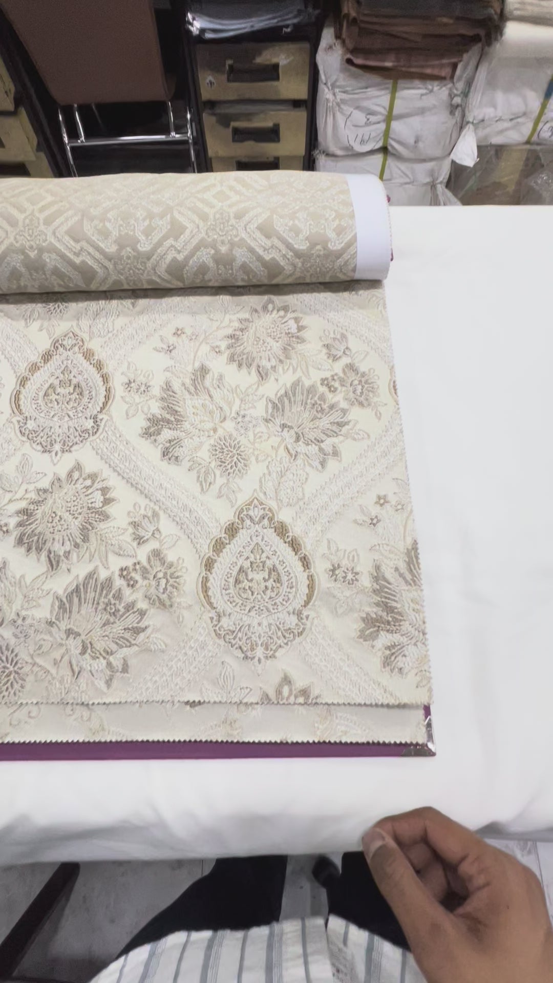 Jacquard in Valentine Damask Dining Chairs