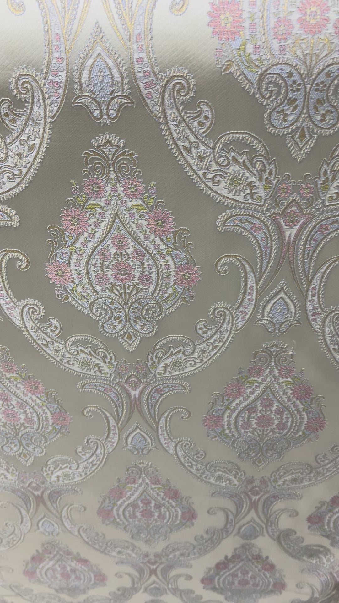 Jacquard in Victorian Damask –  Window Treatments (Rococo Bloom)