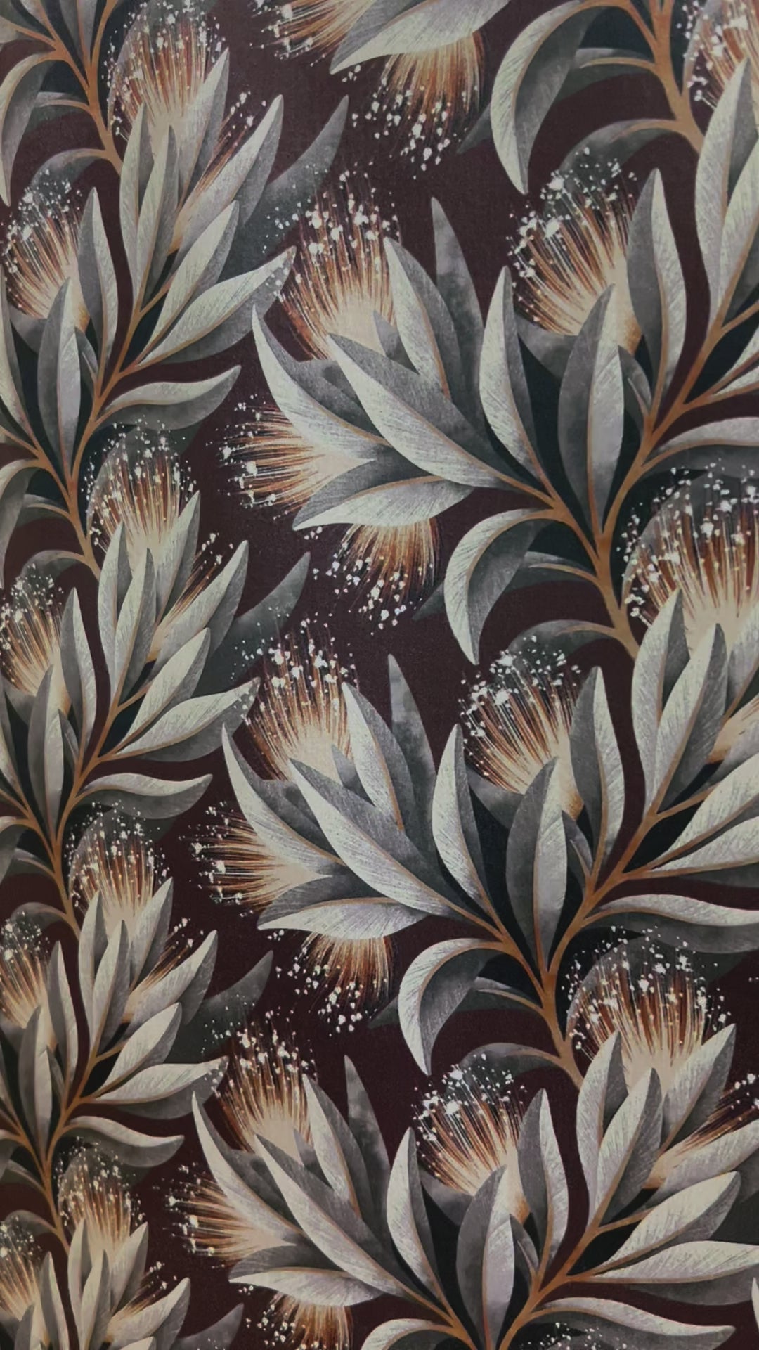 Velvet in Floral – Ideal for Sofa Upholstery & Cushion Covers (Elegant Bloom)