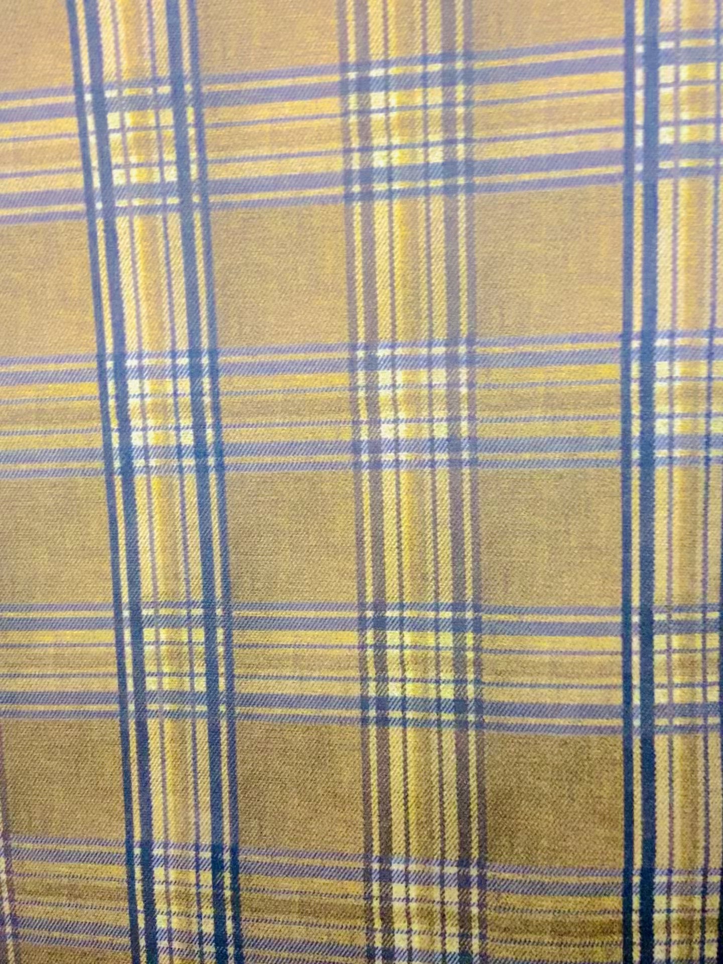 Velvet in Tartan Plaid  Upholstery & Sofa