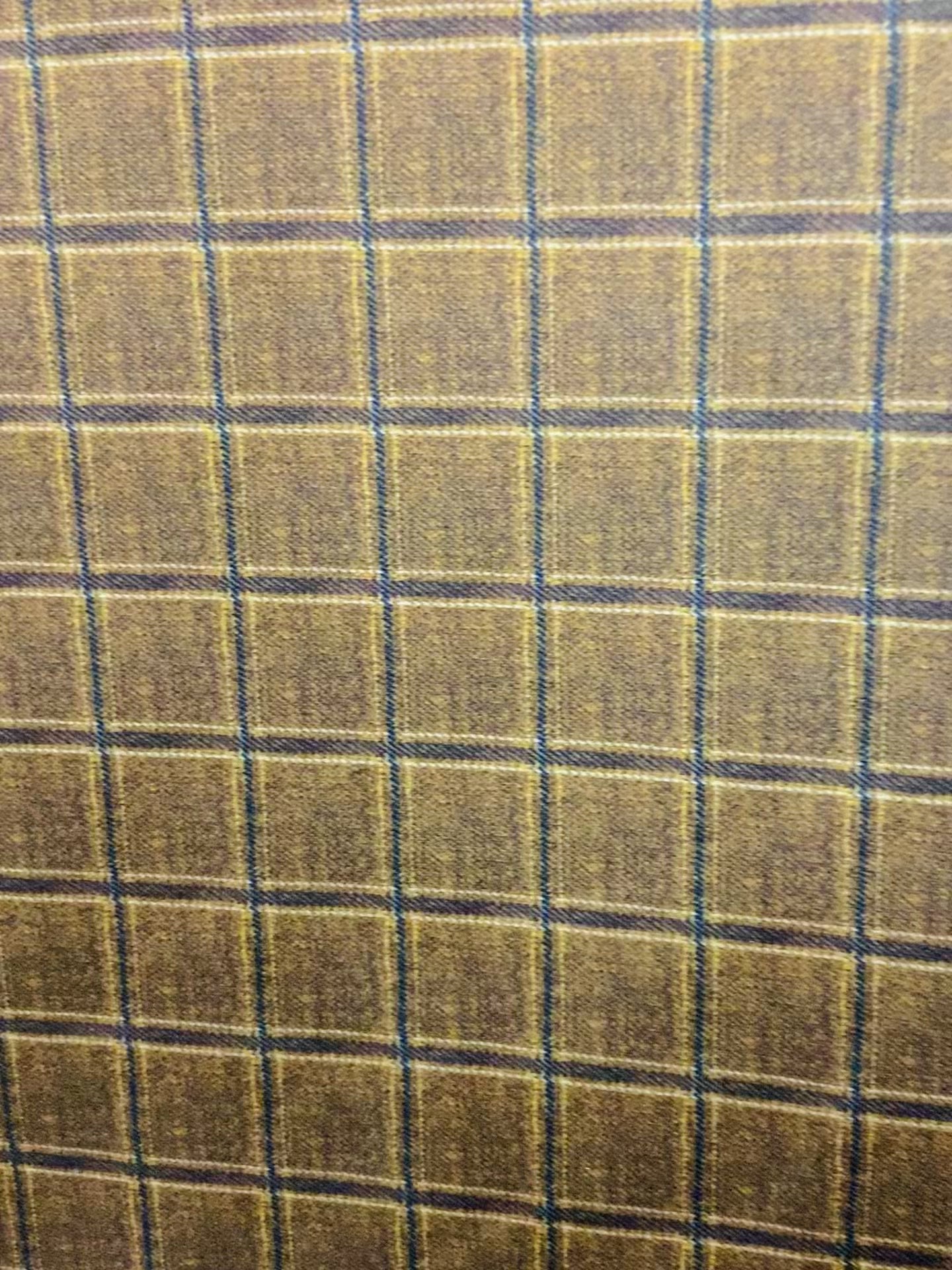 Velvet in Tattersall Plaid  Sofa Upholstery & Cushions