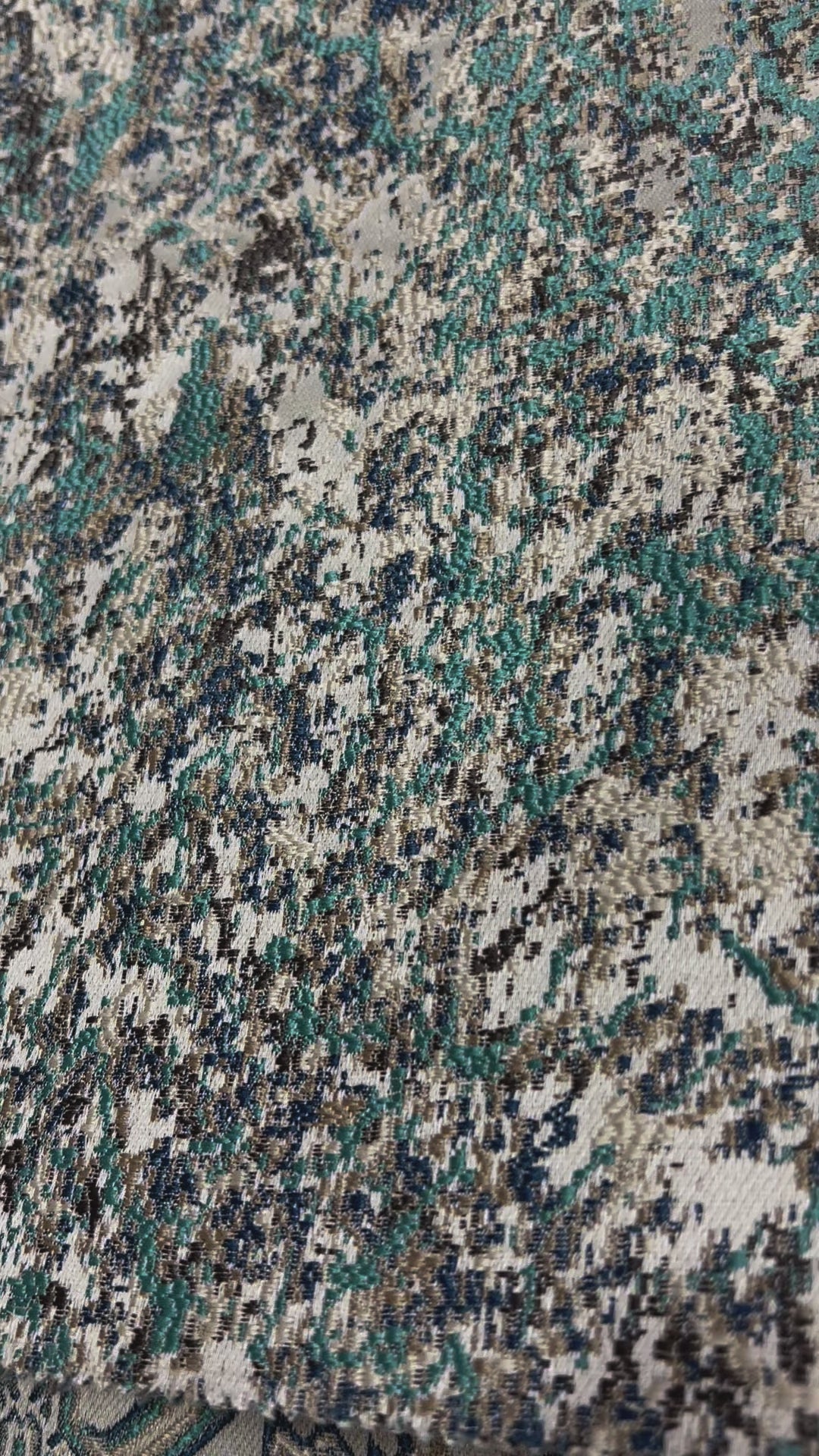 Jacquard Brocade in Abstract – Ideal for Upholstery & Curtains (Vintage Weave)
