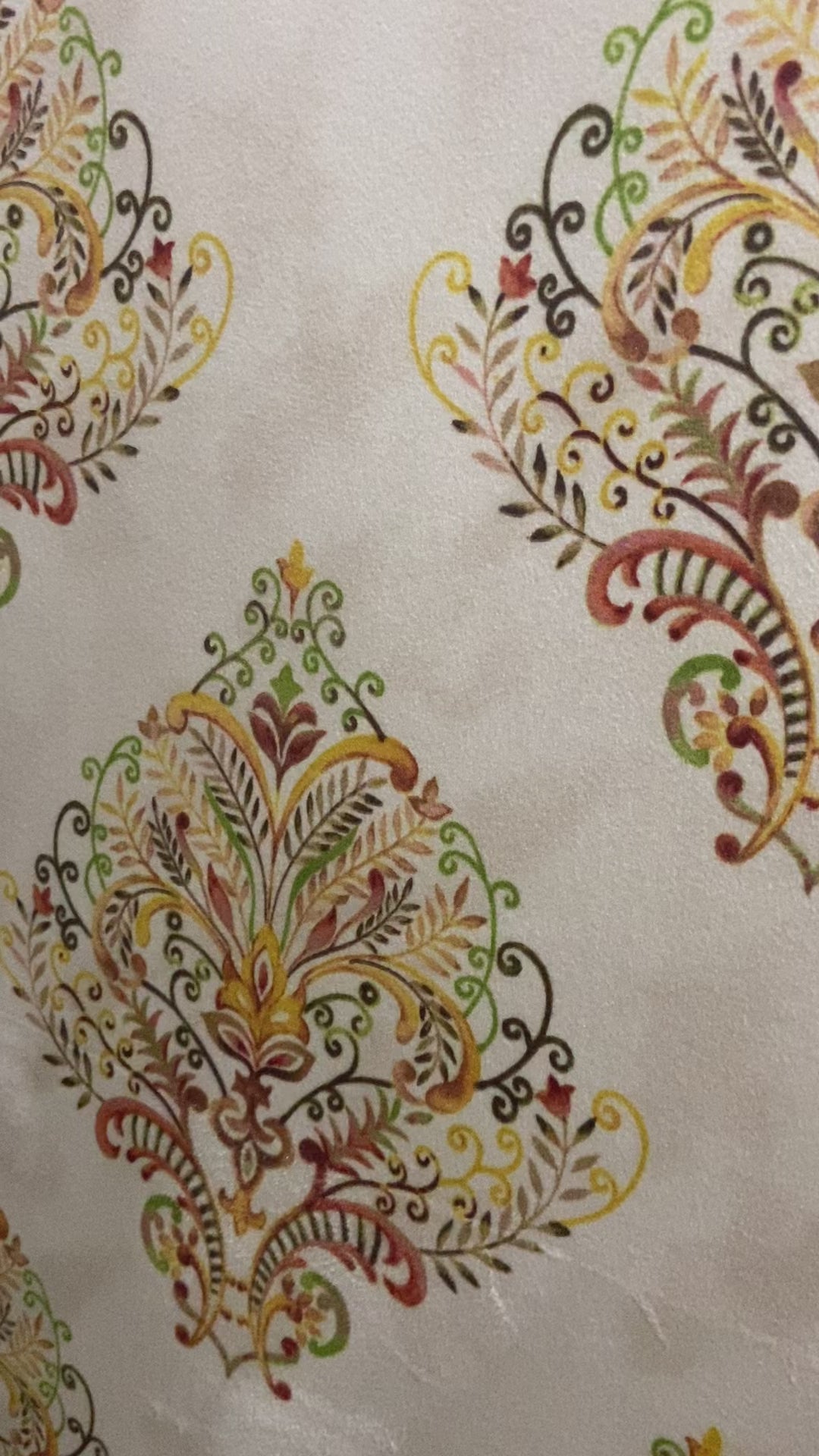 Velvet in Damask Motif  Sofas & Dining chairs