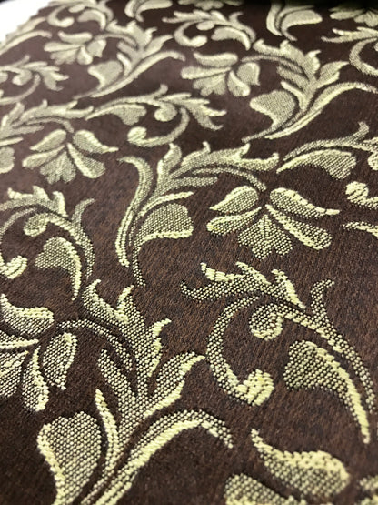 Jacquard in Floral Vine – Ideal for Upholstery & Chairs (Vintage Bloom)