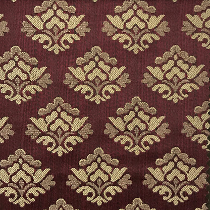 Jacquard in Damask Motif – Ideal for Upholstery & Chairs (Classic Elegance)