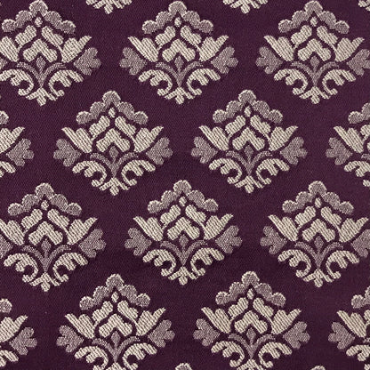 Jacquard in Damask Motif – Ideal for Upholstery & Chairs (Classic Elegance)
