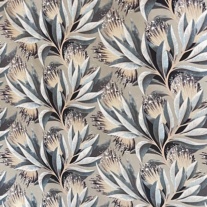 Velvet in Floral – Ideal for Sofa Upholstery & Cushion Covers (Elegant Bloom)