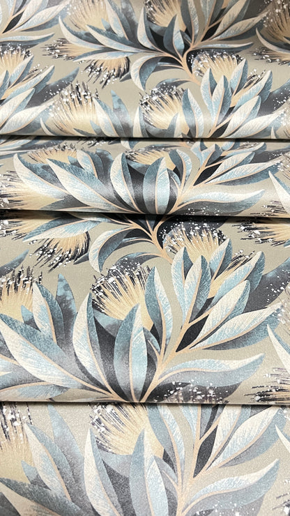 Velvet in Floral – Ideal for Sofa Upholstery & Cushion Covers (Elegant Bloom)