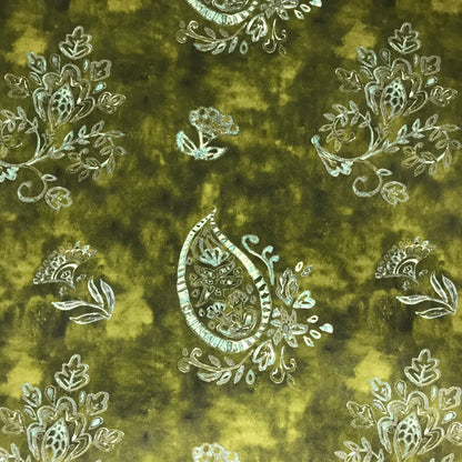 Velvet in Paisley Curtains, Chair Covers & Table Runners