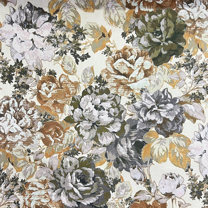 Velvet in Vintage French Floral –  Upholstery & Drapery (Paris Bloom)