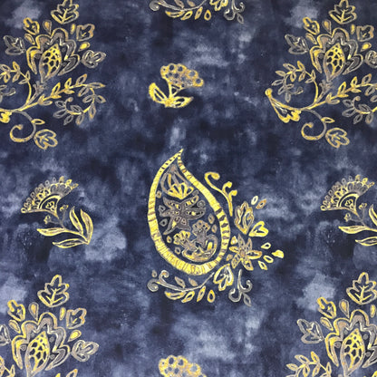Velvet in Paisley Curtains, Chair Covers & Table Runners
