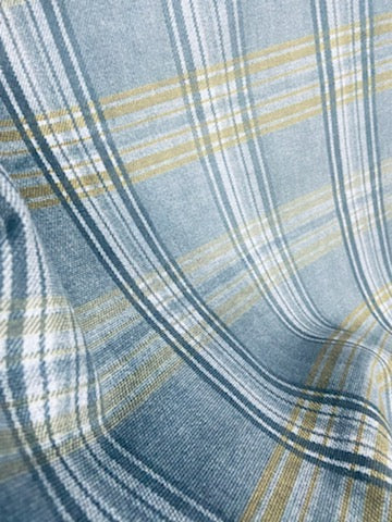 Velvet in Tartan Plaid  Upholstery & Sofa