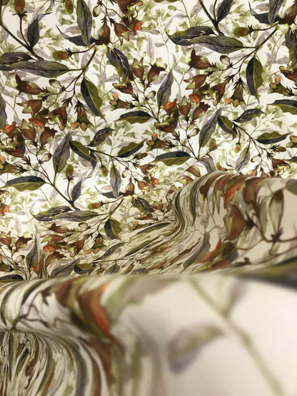 Velvet in Floral Ideal for Sofa, Curtains & Cushions