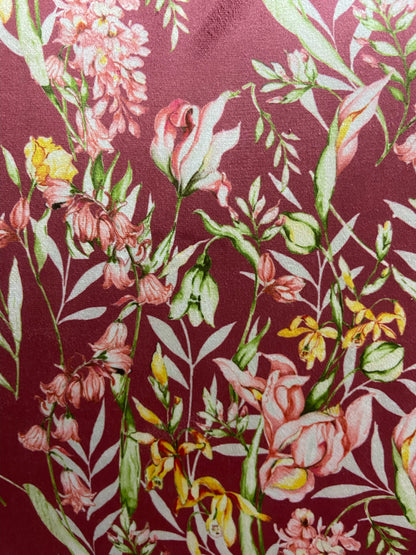 Velvet in Tropical Diwans & Table linen