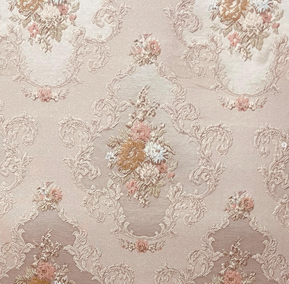 Jacquard in Victorian Floral Damask (Rococo Bloom)