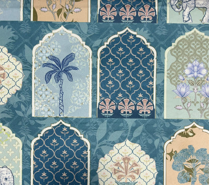 Velvet in Mughal Garden Design – Window Treatments (Royal Legacy)