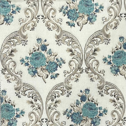 Jacquard Brocade in Damask  – Ideal for Upholstery & Drapes (Victorian Grace)
