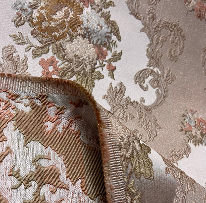 Jacquard in Victorian Floral Damask (Rococo Bloom)