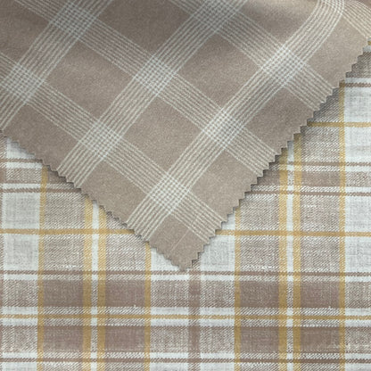 Velvet in Tartan Upholstery