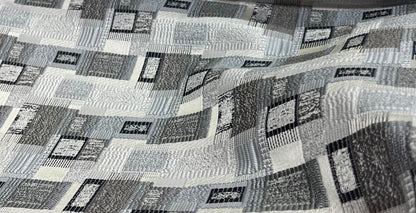 Jacquard Brocade in Abstract Rug – Ideal for Upholstery (Antique Charm)
