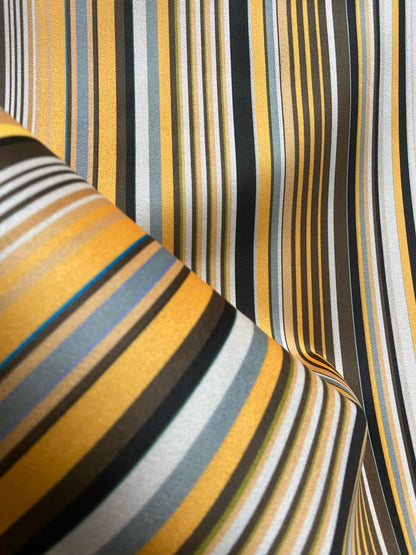 Velvet in Striped Upholstery & Cushions
