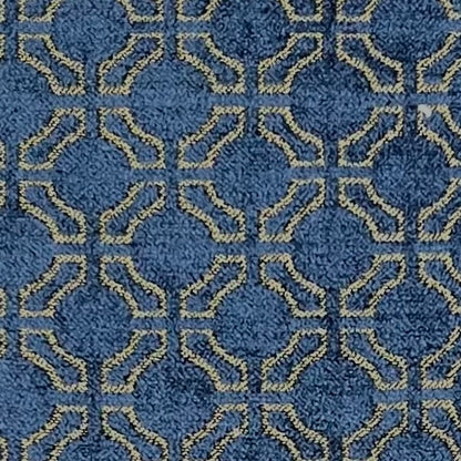 Chenille Jacquard in Vintage Abstract Geometric – Perfect for Upholstery (Heritage Grid)