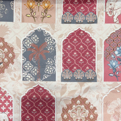 Velvet in Mughal Garden Design – Window Treatments (Royal Legacy)