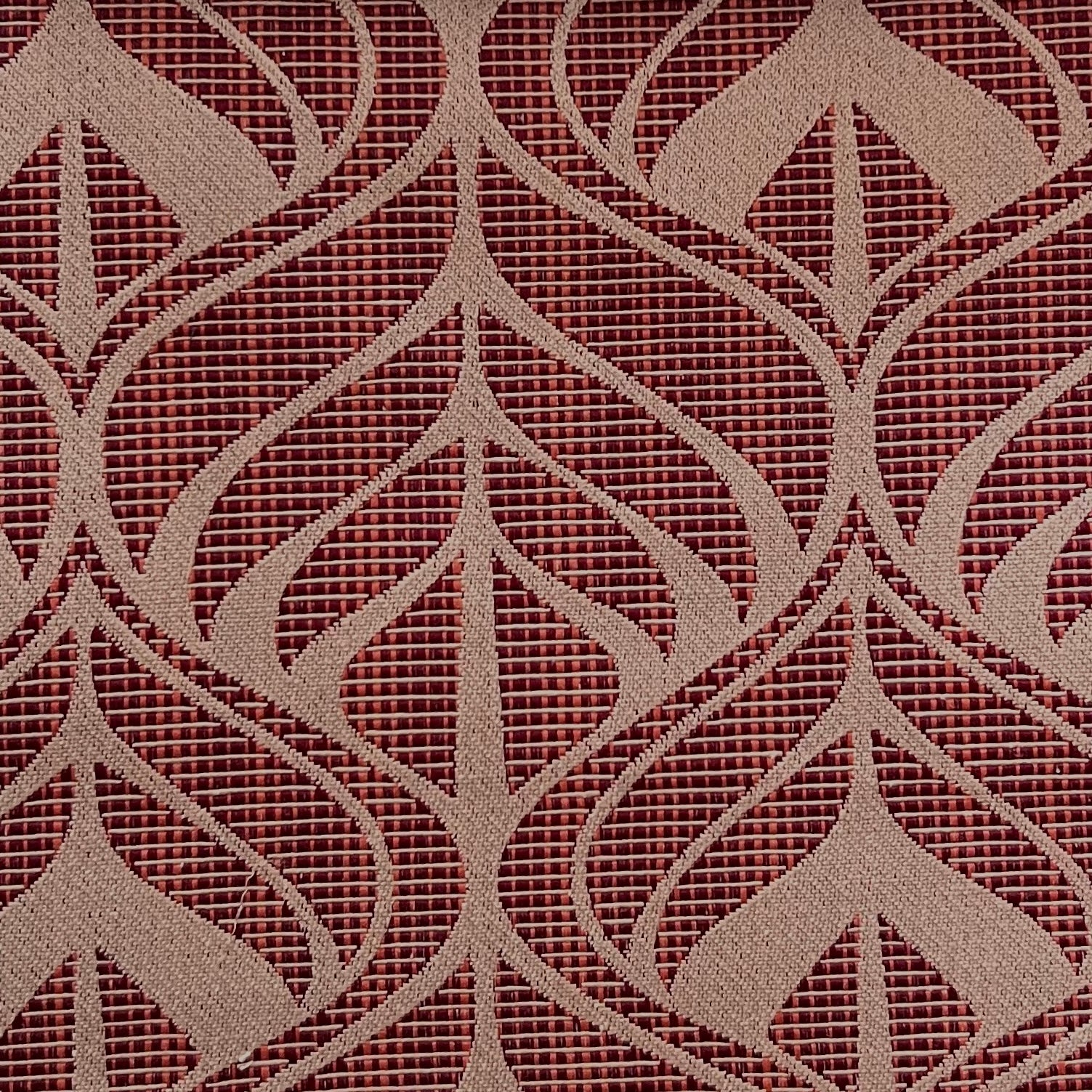 Terracotta Fig Jacquard Fabric