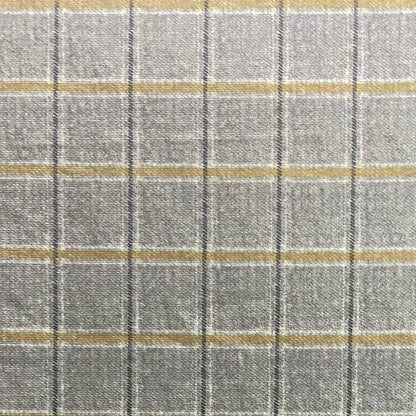 Velvet in Tattersall Plaid  Sofa Upholstery & Cushions