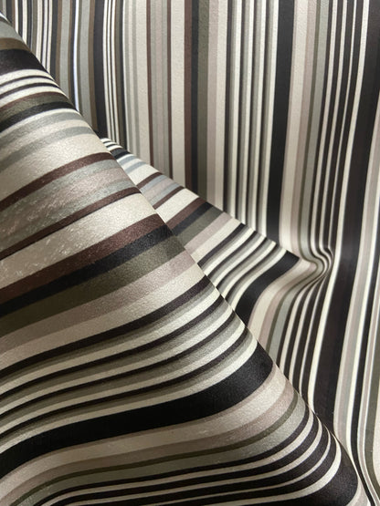Velvet in Striped Upholstery & Cushions