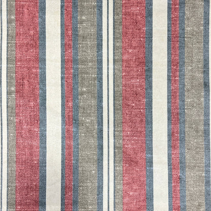 Velvet in Vintage Cuban Stripe – Upholstery (Retro Lines)