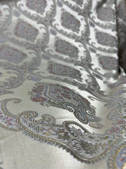 Jacquard in Victorian Damask –  Window Treatments (Rococo Bloom)