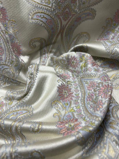 Jacquard in Victorian Damask –  Window Treatments (Rococo Bloom)