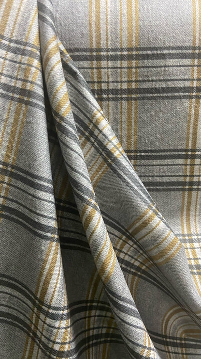 Velvet in Tartan Plaid  Upholstery & Sofa