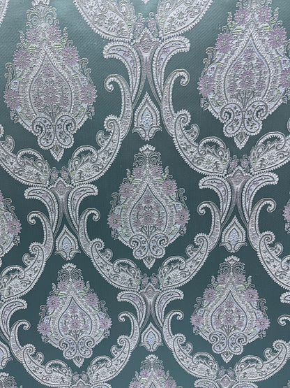 Jacquard in Victorian Damask –  Window Treatments (Rococo Bloom)