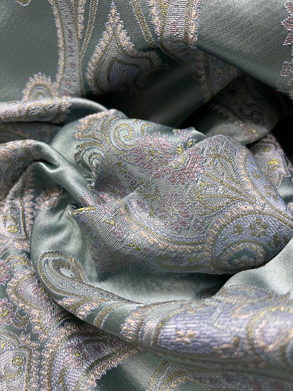 Jacquard in Victorian Damask –  Window Treatments (Rococo Bloom)