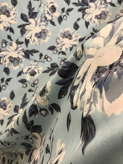Velvet in Floral  Elegant Upholstery