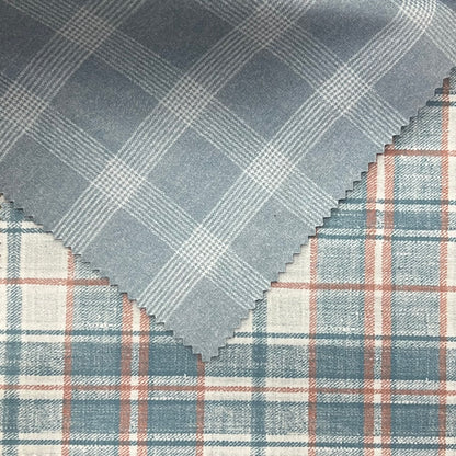 Velvet in Tartan Upholstery