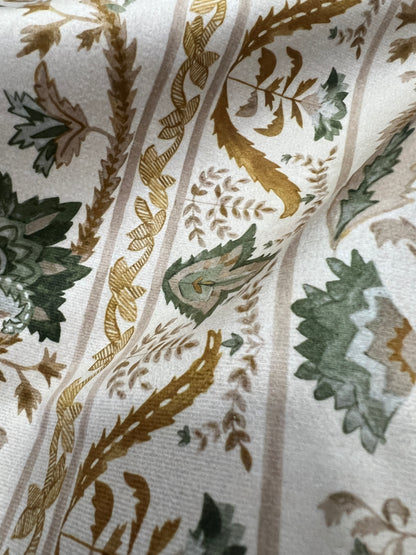 Velvet in Vintage Coromandel –  Window Treatments (Royal Heritage)